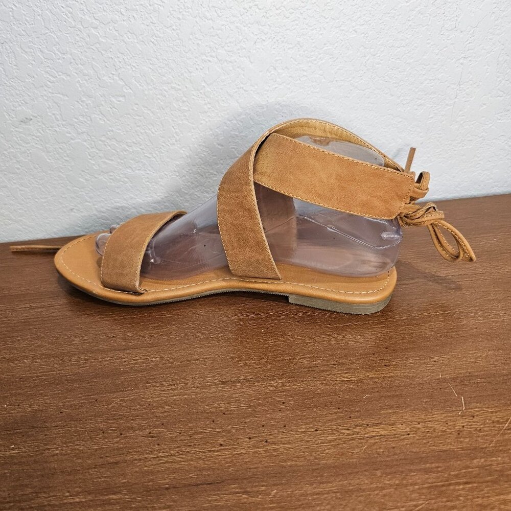 Cityclassified Camel Wrap Sandals - Picture 5 of 9